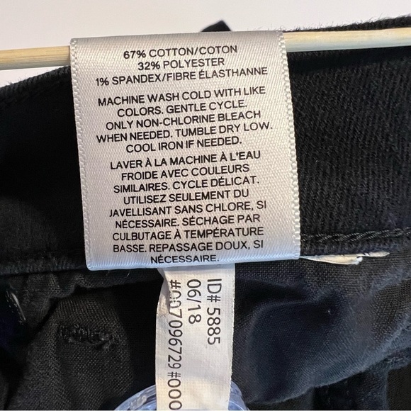 Express Black High Waisted/Rise Rip Knee Women Stretch Leggings Jeans Size 0/25 - Picture 7 of 11